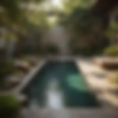 Zen Garden Pool Retreat with Natural Surroundings Zen Garden Pool Retreat with Natural Surroundings