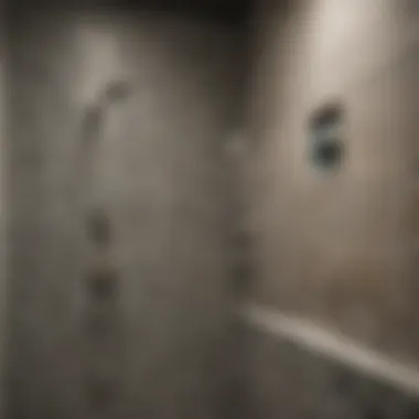 Spa-Inspired Shower Niche with Mosaic Tiles