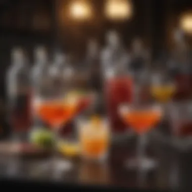 Luxurious Cocktail Selection