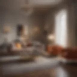 Luxurious Apartment Interior with Chic Furniture