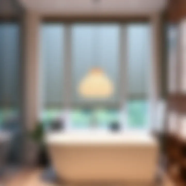 Stylish Roller Shades for Privacy Stylish roller shades providing privacy and modern design