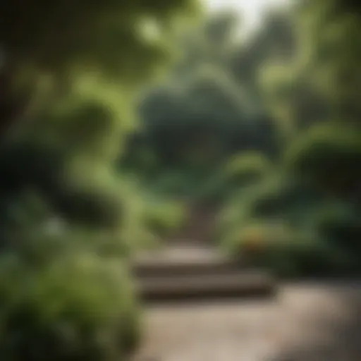 Lush Greenery in Modern Landscape Design