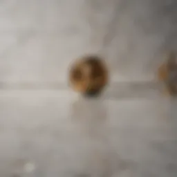 Refined Marble Accents in Kitchen Tile Design