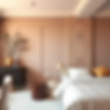 A harmonious color palette that evokes tranquility and elegance