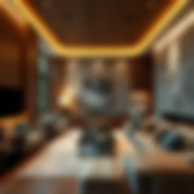 Rich textures in living spaces, emphasizing comfort and style