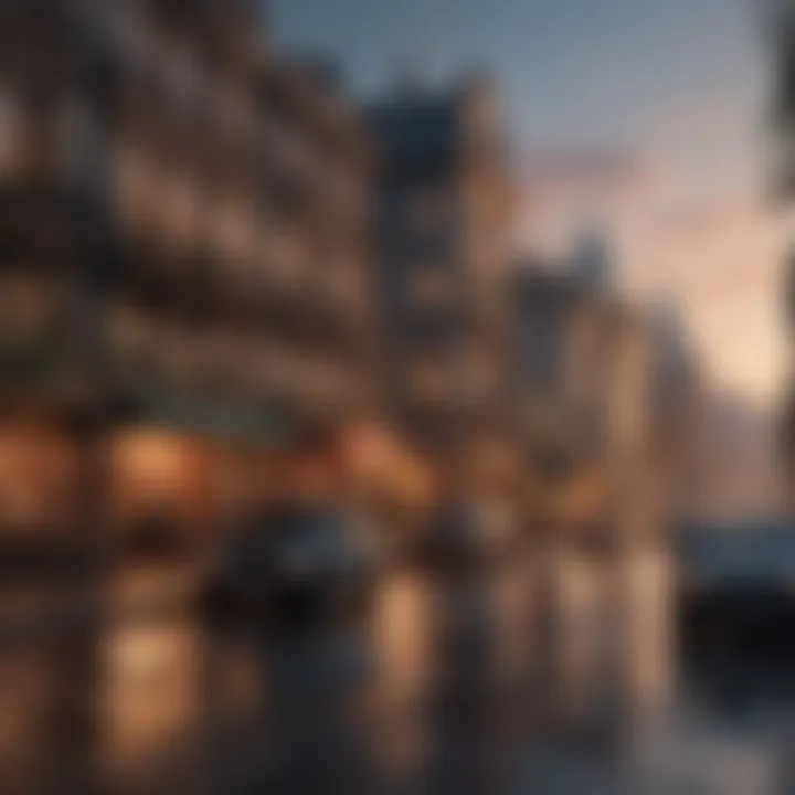 Enchanting Cityscape at Dusk