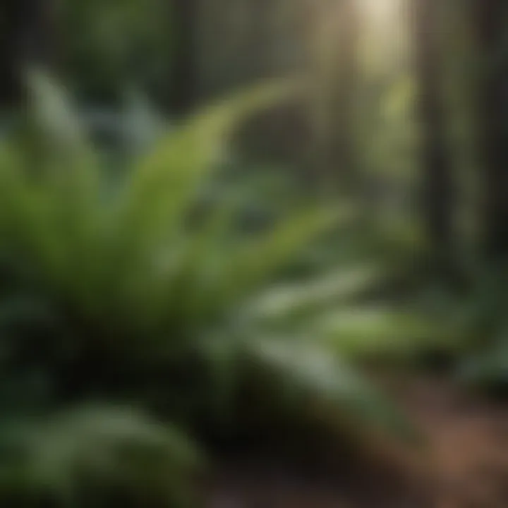 Enchanting Ferns Adding Depth to Shade