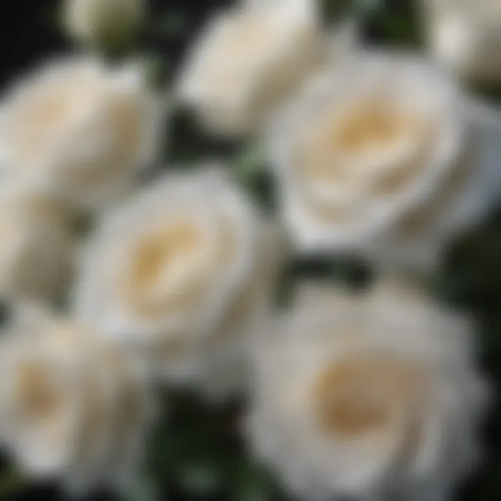 Enigmatic Beauty of White Roses