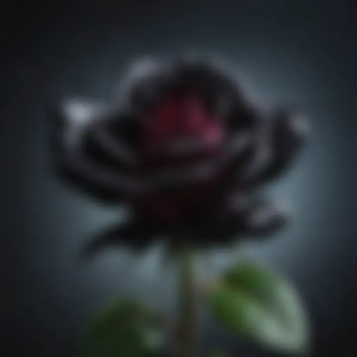 Enigmatic Black Rose: Symbol of Mystery and Intrigue