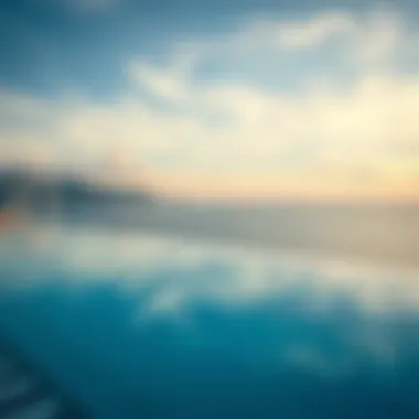 Infinity Pool with Ocean View An exquisite infinity pool overlooking stunning ocean vistas