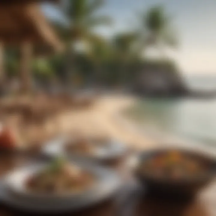 Exotic Beachfront Dining Experience