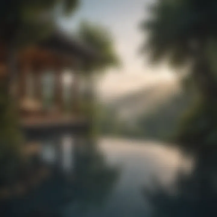 Exotic Jungle Retreat with Infinity Pool
