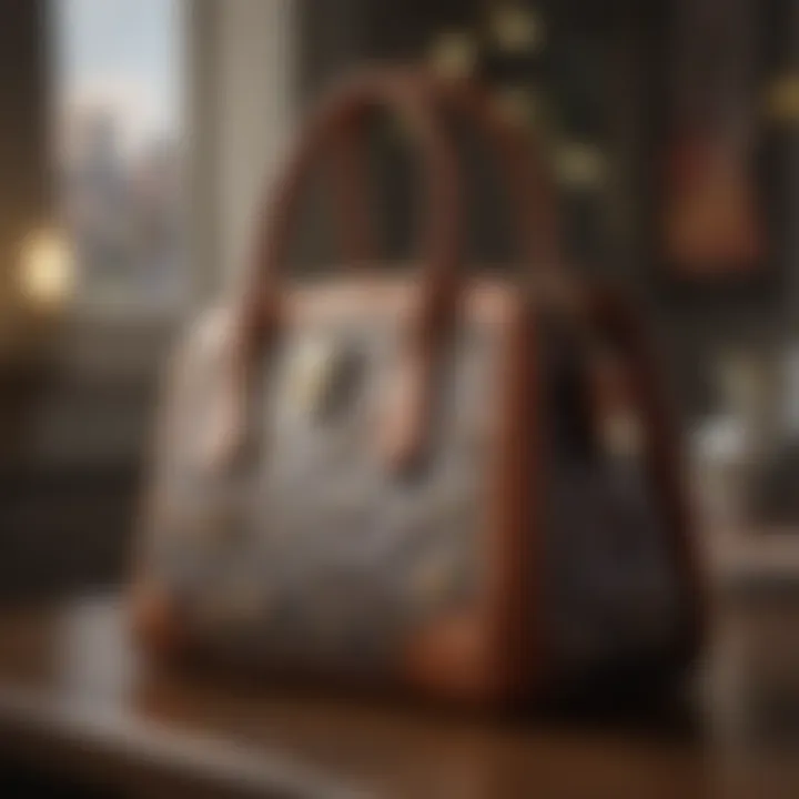 High-end personalized handbag symbolizing thoughtful gifting