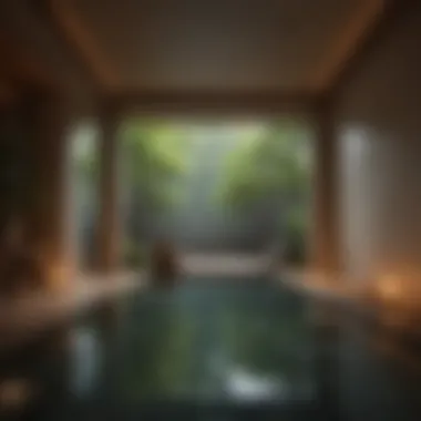An elegant spa facility within an all-inclusive hotel showcasing relaxation and tranquility