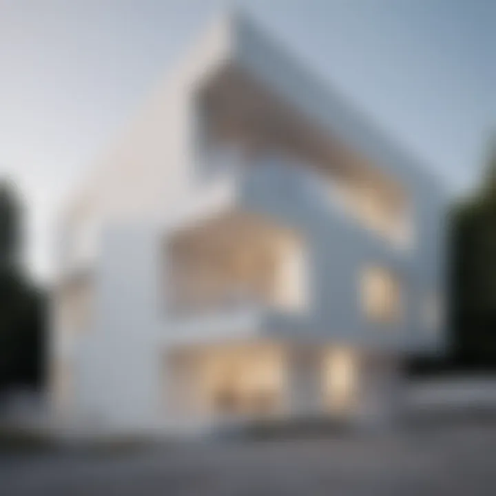 Contemporary White Architecture