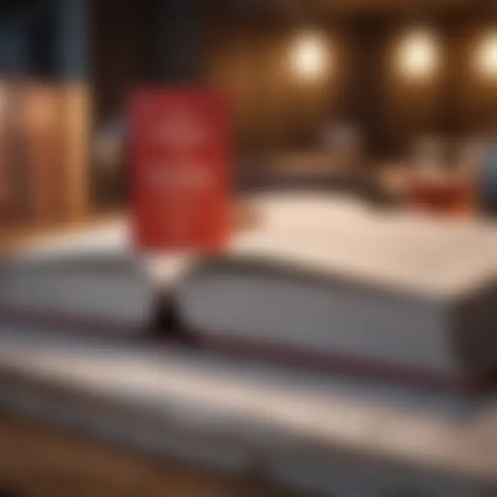 Close-up of a book cover depicting thought-provoking theme for book club