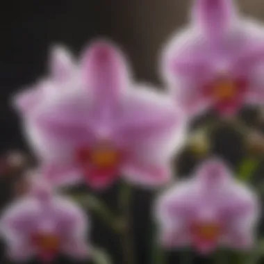 Elegant Orchid Blossom Close-up