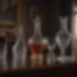 Exquisite Antique Glassware Display
