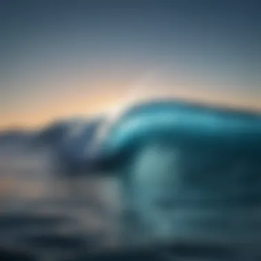 Elegant Blue Wave Symphony