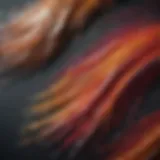 Abstract Brush Strokes of Elegance