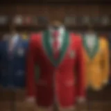 Elegant Rowing Blazers on Display