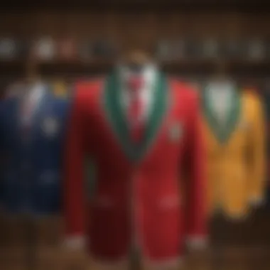 Elegant Rowing Blazers on Display