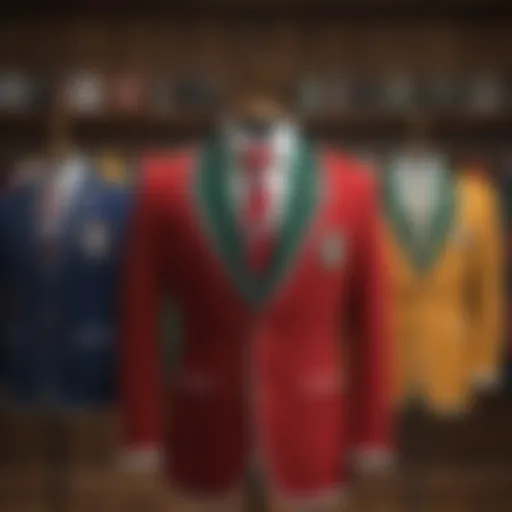 Elegant Rowing Blazers on Display