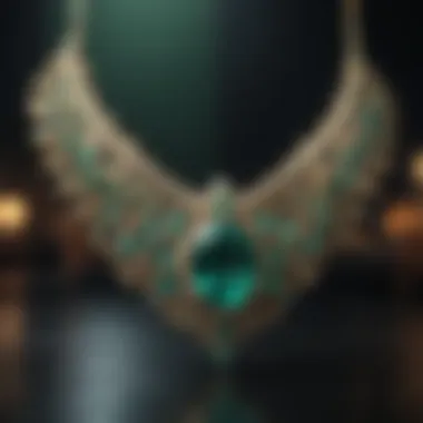 Luxurious Emerald Necklace