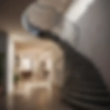 Modern Spiral Staircase Modern spiral staircase integrating design and function