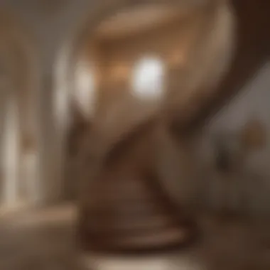 Unique Custom Staircase Unique custom staircase design showcasing personal style