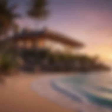Breathtaking Beachfront Villa Luxurious beachfront villa with stunning sunset views