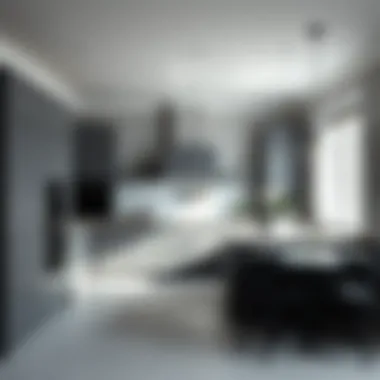 Sophisticated Grey Kitchen with Minimalist Decor Sophisticated grey kitchen with minimalist decor