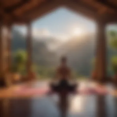 Find Your Center in a Luxurious Yoga Experience Luxurious yoga retreat with breathtaking views