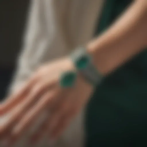 Exquisite Emerald Bracelet worn by Duchess of Windsor