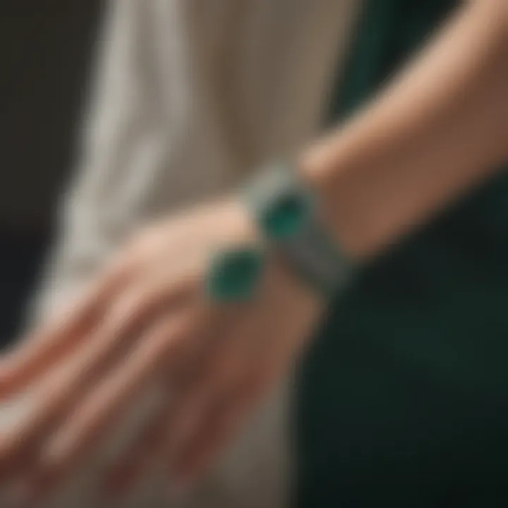 Exquisite Emerald Bracelet worn by Duchess of Windsor