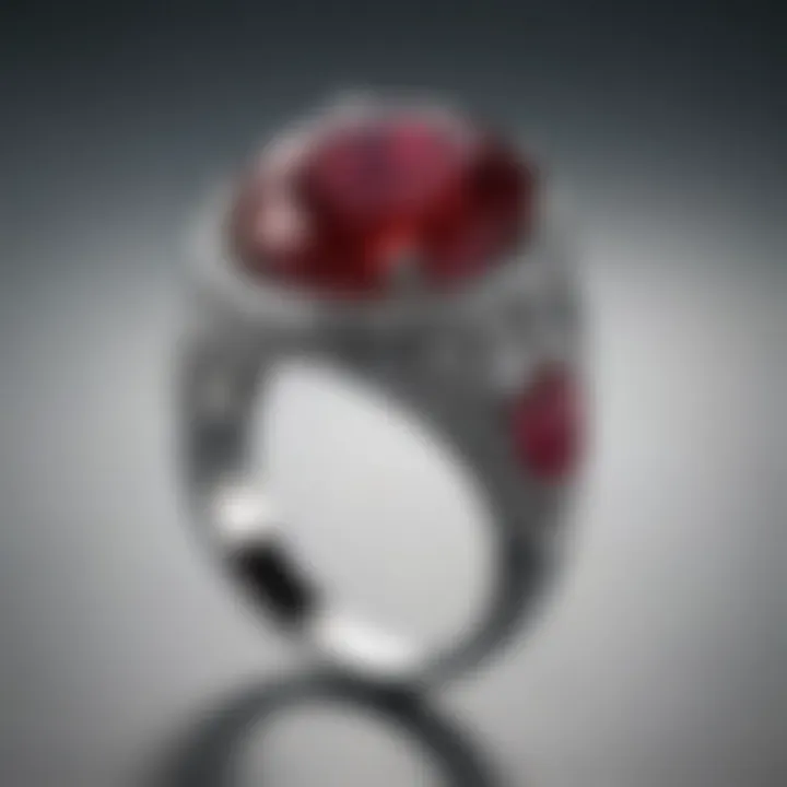 Exquisite Ruby Ring from the Duchess of Windsor's treasured jewels