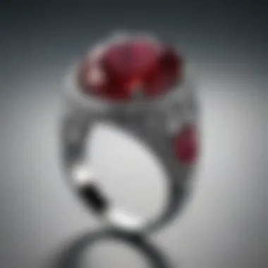 Ruby Ring of Luxury Exquisite Ruby Ring from the Duchess of Windsor's treasured jewels