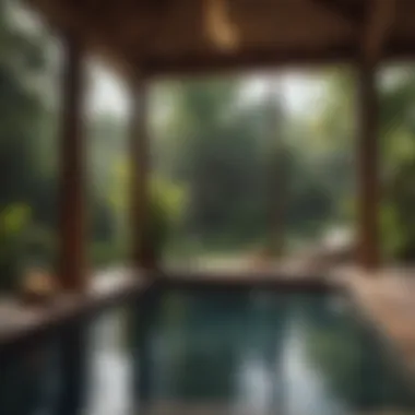 Wellness Retreat Serene spa area with tranquil atmosphere
