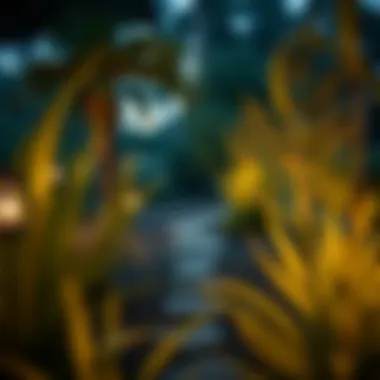 Sustainable landscape design showcasing native plants and eco-friendly materials