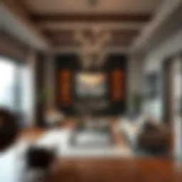 Elegant living room showcasing modern decor