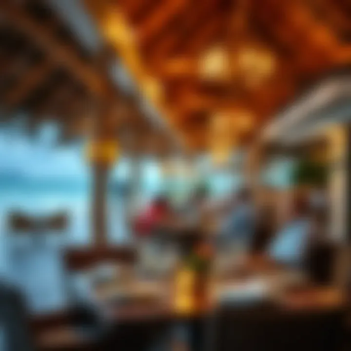 Diverse Dining Experiences for Families Diverse dining options at a beachfront resort