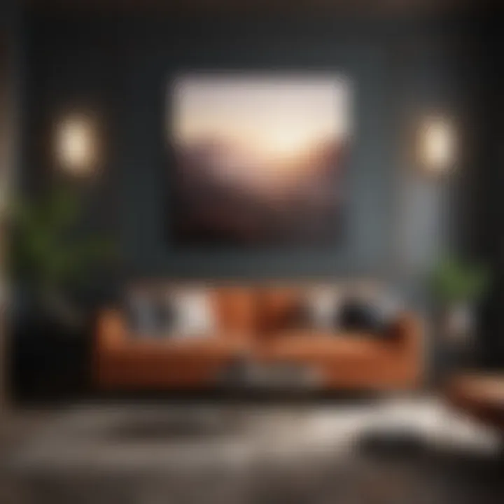 Luxurious Living Room Wall Color Combinations