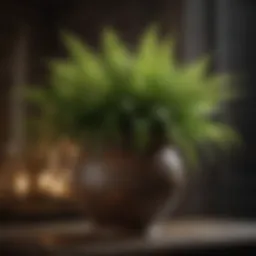 Exquisite Fern in Elegant Pot