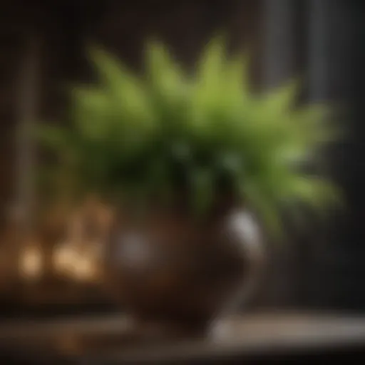 Exquisite Fern in Elegant Pot
