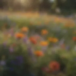 Colorful Wildflowers in Full Bloom