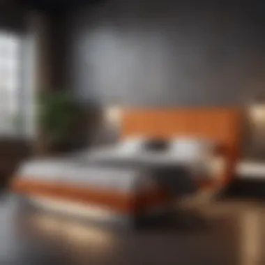 Innovative Modern Storage Bed Modern bed design with innovative storage solutions and sleek aesthetics