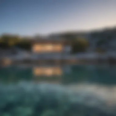 Secluded Beach Retreat in Mykonos A secluded beach with crystal-clear waters in Mykonos