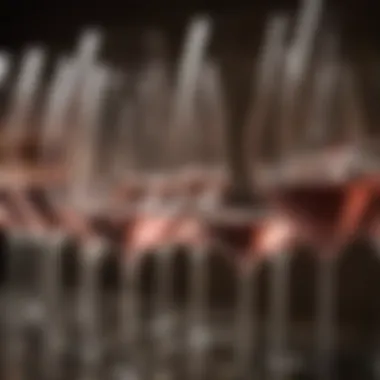 Diverse Selection for White and Rosé Wines A selection of wine glasses for white and rosé wines