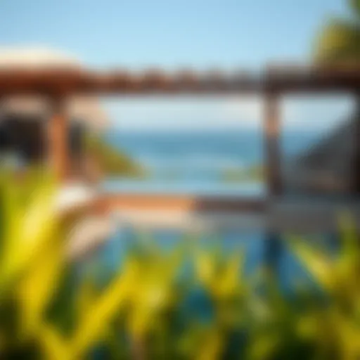 Luxurious resort with stunning ocean views