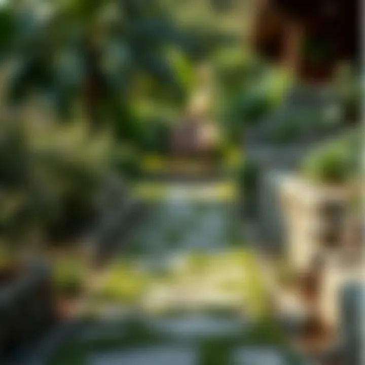 Charming Stone Pathway Artfully arranged stone pathway leading to a tranquil space